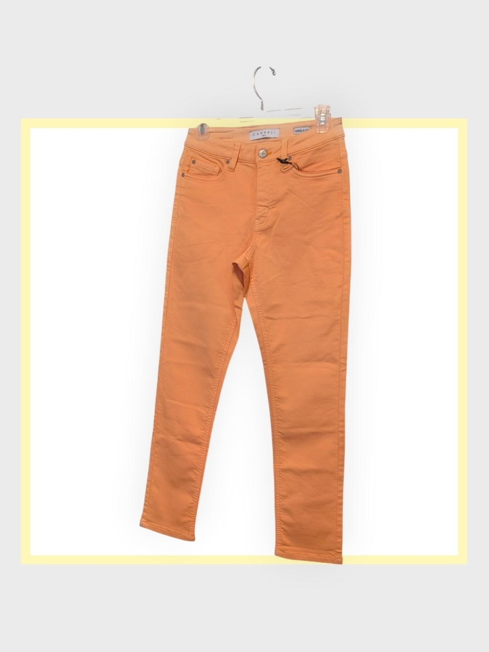 Carelli  Orange  angela Skinny Jeans